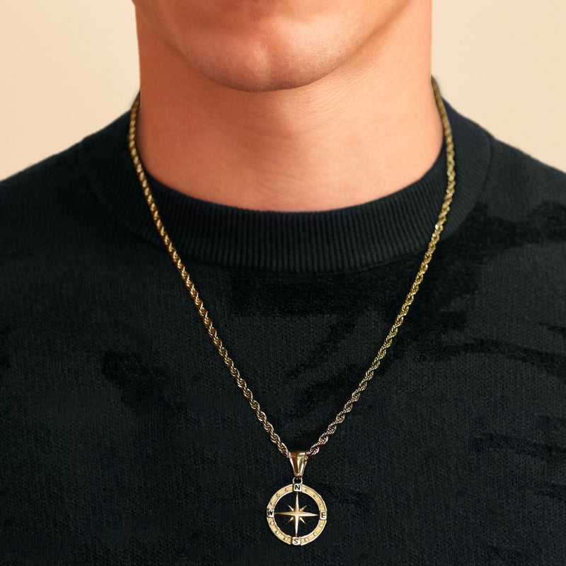 NSEW VISION PENDANT - GOLD