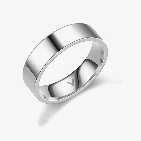 Titanium stainless store steel ring